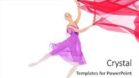  Presentation with dancing - PPT layouts with beautiful elegant bellet dancer dancing background and a  colored foreground