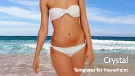  Presentation with old big bike on white - Presentation theme featuring beautiful female body with white background and a  colored foreground