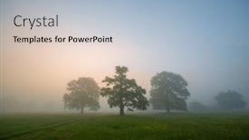  Presentation with foggy - Slides having beautiful-foggy-morning-at-palessie background and a  colored foreground