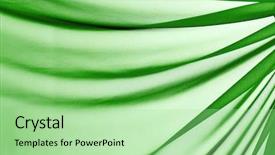  Presentation with silk - Theme with beautiful folded green silk background background and a mint green colored foreground