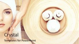  Presentation with health care law - Amazing slides having beautiful girl getting health care backdrop and a  colored foreground