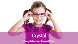  Presentation with swimming beautiful girl swims underwater - Beautiful presentation featuring beautiful girl wearing glasses isolated backdrop and a purple colored foreground