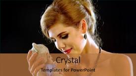  Presentation with baby bear - Colorful PPT theme enhanced with  backdrop and a  colored foreground