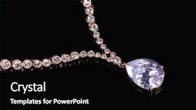  Presentation with black gold - Slide deck featuring beautiful gold necklace with jewels background and a black colored foreground