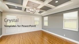  Presentation with wood gray - Slides with beautiful-gray-custom-master-bedroom background and a soft green colored foreground