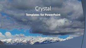  Presentation with states - Slide deck enhanced with beautiful-high-mountains-in-alaska background and a gray colored foreground