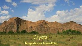  Presentation with armenia - Beautiful presentation theme featuring beautiful-hill-armenia-turkey-border backdrop and a tawny brown colored foreground