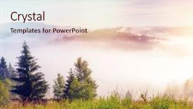  Presentation with glowing cross - Amazing PPT theme having beautiful hills glowing by sunlight at twilight dramatic scene colorful sky carpathian ukraine europe beauty world cross processed retro and vintage style instagram toning effect soft filter backdrop and a lemonade colored foreground