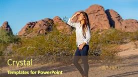  Presentation with arizona desert - 