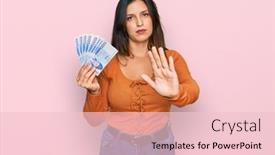  Presentation with south korean - Presentation featuring beautiful-hispanic-woman-holding-1000 background and a lemonade colored foreground