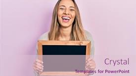  Presentation with hispanic heritage culture - Slides consisting of beautiful-hispanic-woman-holding background and a  colored foreground