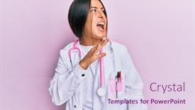  Presentation with beautiful hispanic woman - Amazing theme having beautiful-hispanic-woman-wearing-doctor backdrop and a lemonade colored foreground