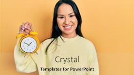  Presentation with beautiful hispanic woman - Theme having beautiful-hispanic-woman-with-nose background and a lemonade colored foreground