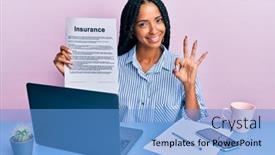  Presentation with beautiful hispanic woman - Slide set featuring beautiful-hispanic-woman background and a teal colored foreground