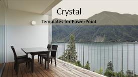  Presentation with interior - Theme featuring fresh raw carrots isolated on white background background and a lemonade colored foreground