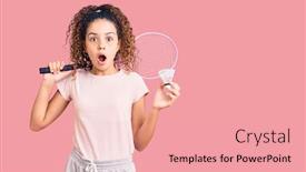  Presentation with curly hair - Audience pleasing theme consisting of beautiful-kid-girl-with-curly backdrop and a lemonade colored foreground