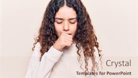  Presentation with hair care - Presentation theme enhanced with beautiful-kid-girl-with-curly background and a lemonade colored foreground