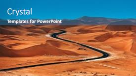  Presentation with abu dhabi united arab emirates - PPT theme having beautiful-lands-of-an-orange background and a teal colored foreground