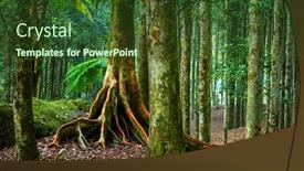  Presentation with gardens - Beautiful slides featuring beautiful-landscape-of-an-amazing backdrop and a tawny brown colored foreground