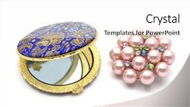  Presentation with lake - Presentation theme with beautiful landscape of mountian lake background and a white colored foreground