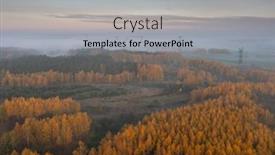  Presentation with forest morning - Slides consisting of beautiful-landscape-with-morning-fog background and a light gray colored foreground