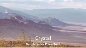  Presentation with beautiful landscapes - Presentation consisting of beautiful-landscapes-of-the-american background and a coral colored foreground