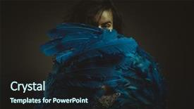  Presentation with latina - Amazing presentation having beautiful latina woman in blue backdrop and a wine colored foreground