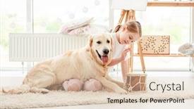  Presentation with music - Slides consisting of beautiful-little-girl-playing-music background and a lemonade colored foreground