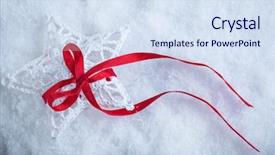  Presentation with star red - Colorful slide deck enhanced with beautiful magical vintage white star backdrop and a  colored foreground