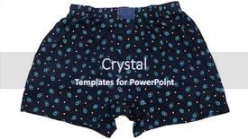  Presentation with boxers - Amazing presentation having beautiful men's boxers on a white background backdrop and a navy blue colored foreground