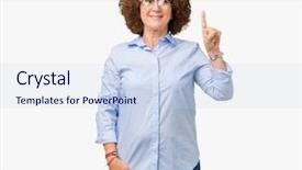  Presentation with businees - PPT theme with beautiful middle ager senior businees background and a  colored foreground