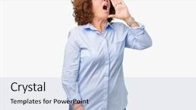  Presentation with businees - PPT theme enhanced with beautiful middle ager senior businees background and a  colored foreground