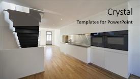  Presentation with apartment - Cool new presentation with ceiling house - beautiful modern apartment loft duplex backdrop and a light gray colored foreground