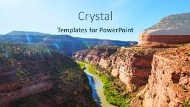  Presentation with colorado - Presentation consisting of beautiful-mountain-landscape-in-colorado background and a sky blue colored foreground