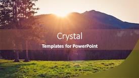  Presentation with ukraine - Beautiful PPT theme featuring beautiful mountains landscape sunset time carpathian ukraine europe beauty world backdrop and a coral colored foreground