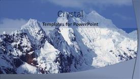  Presentation with beautiful landscapes - Theme with beautiful-mountains-landscapes-in-cordillera background and a teal colored foreground