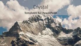  Presentation with beautiful landscapes - Amazing presentation theme having beautiful-mountains-landscapes-in-cordillera backdrop and a lemonade colored foreground