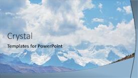  Presentation with beautiful landscapes - Slides consisting of beautiful-mountains-landscapes-in-cordillera and a light blue colored foreground