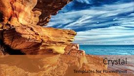  Presentation with africa continent - Colorful slides enhanced with beautiful natural background mountain border backdrop and a red colored foreground