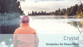  Presentation with beautiful landscapes - Presentation design enhanced with beautiful-natural-landscapes-mt-cook background and a sky blue colored foreground