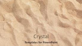  Presentation with natural - Cool new PPT theme with silica - beautiful natural sandy beach background backdrop and a lemonade colored foreground