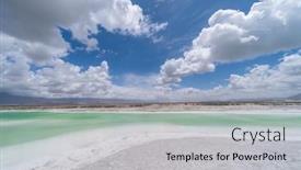  Presentation with beautiful nature - Amazing slide set having beautiful-nature-landscape-view backdrop and a light gray colored foreground