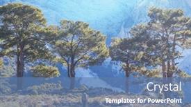  Presentation with beautiful landscapes - Presentation consisting of beautiful-nature-landscapes-in-turkey background and a teal colored foreground