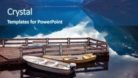  Presentation with beautiful-nature - Amazing PPT layouts having beautiful nature norway natural landscape backdrop and a ocean colored foreground