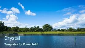  Presentation with beautiful nature - Presentation enhanced with beautiful-nature-of-sweden-calm and a  colored foreground