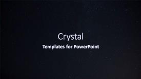  Presentation with night stars - Slide deck enhanced with beautiful-night-sky-with-stars background and a wine colored foreground