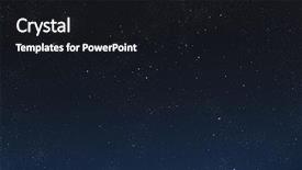  Presentation with night sky - Beautiful theme featuring beautiful night sky backdrop and a wine colored foreground