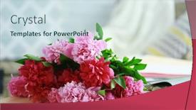  Presentation with peony - 
