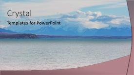  Presentation with chile patagonia - Presentation theme having beautiful-pink-flamingo background and a light blue colored foreground