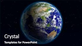  Presentation with asia - Presentation theme enhanced with beautiful planet earth viewing asia background and a black colored foreground